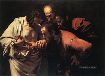 The Incredulity of Saint Thomas Caravaggio Oil Paintings